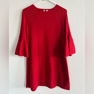 Anthropologie - Red Knit Dress